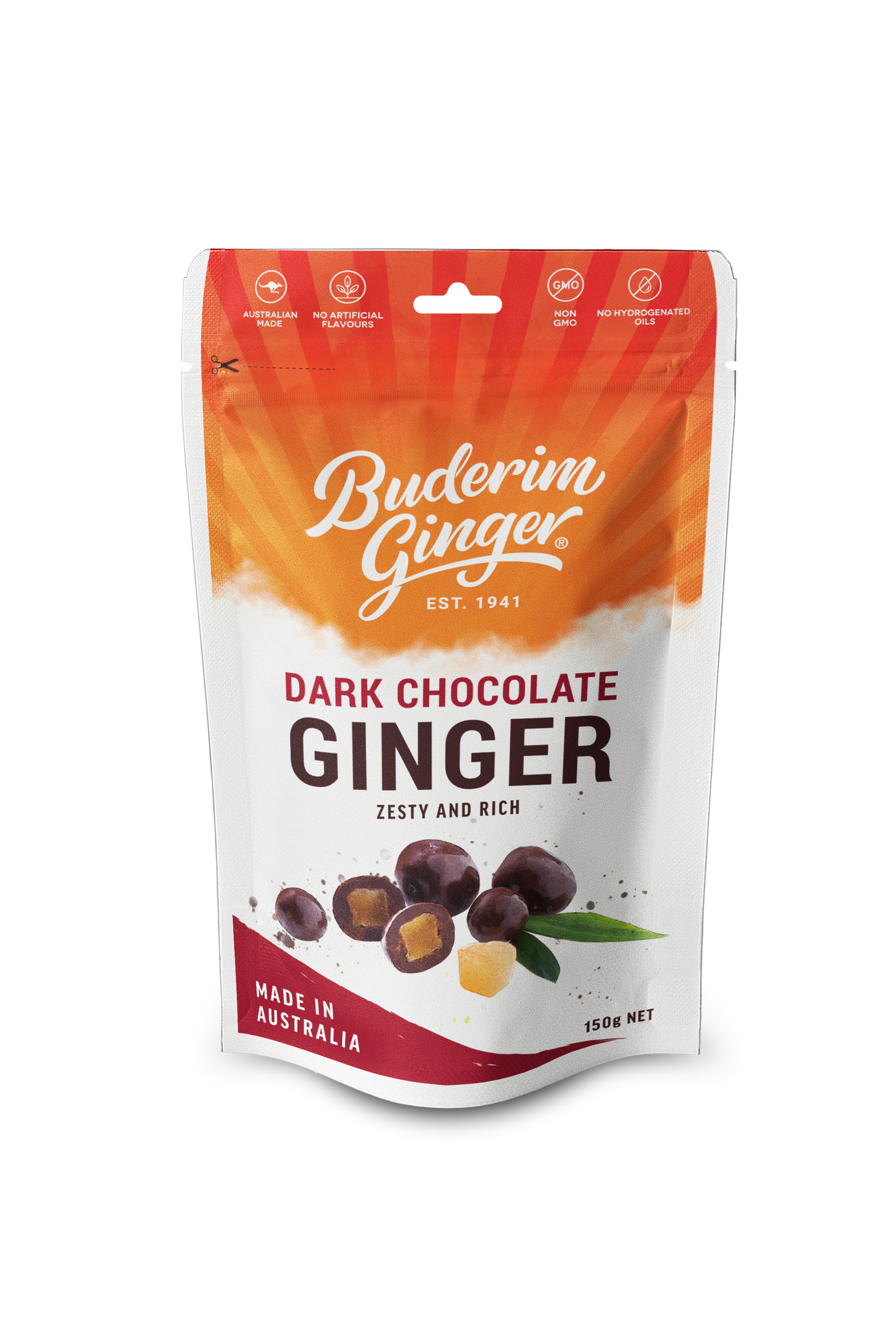 Buderim Ginger Dark Chocolate Ginger