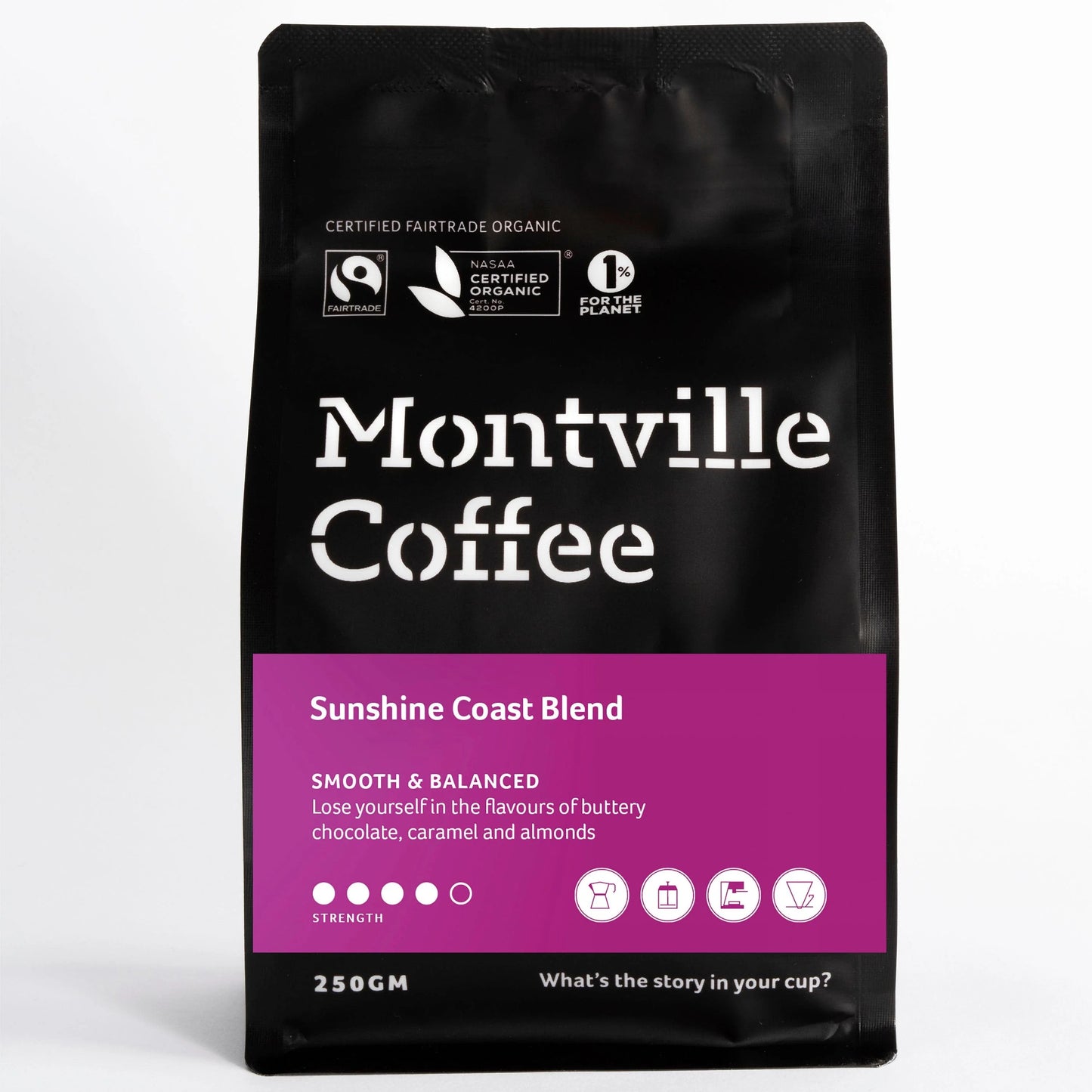 Montville Coffee - Sunshine Coast Blend 250g