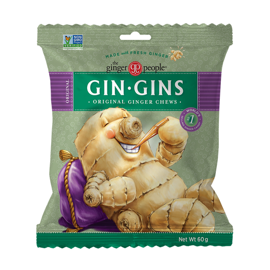 Ginger People Gin Gins® Hard Ginger Candy Original 60g