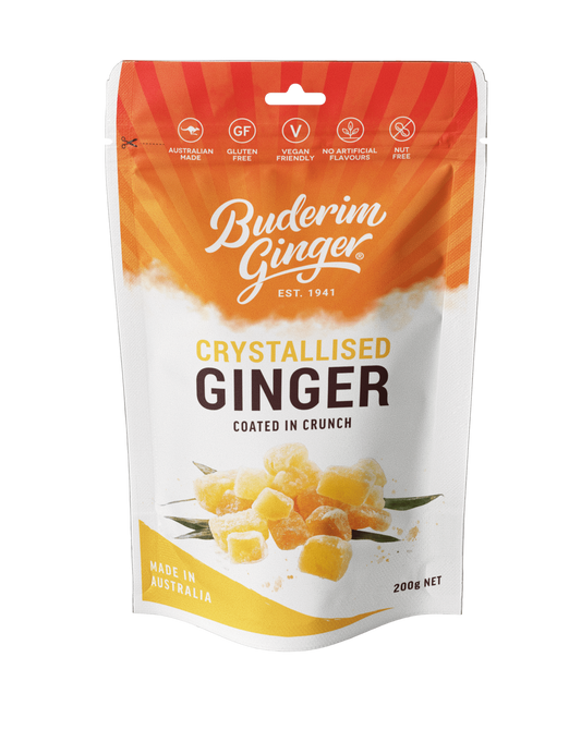 Buderim Ginger Crystallised Ginger 200g