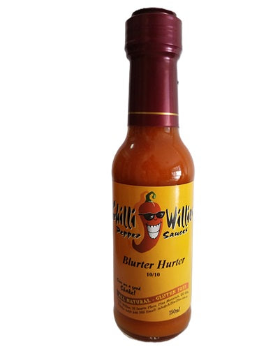 Chilli Willies Blurter Hurter Hot Sauce 150ml