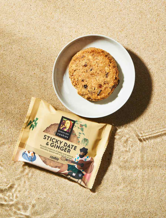 Byron Bay Cookies Sticky Date and Ginger Cookie 60g