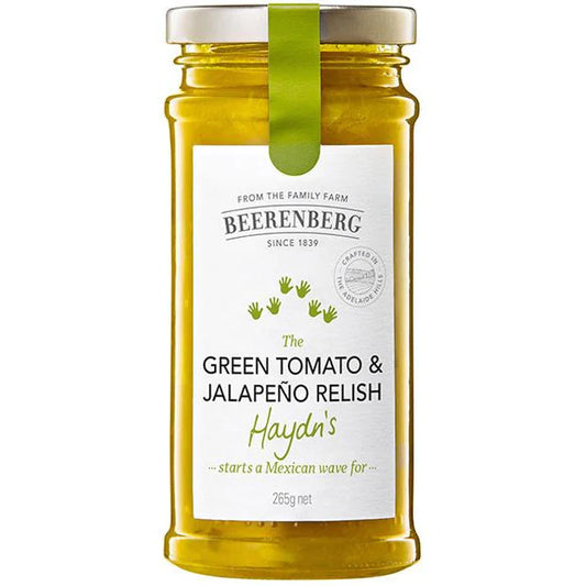 Beerenberg Green Tomato & Jalapeno Relish