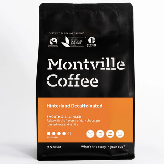 Montville Coffee - Hinterland Decaffeinated 1kg
