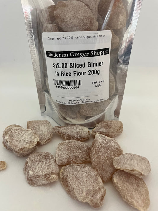 Sliced Ginger in Rice Flour 200g