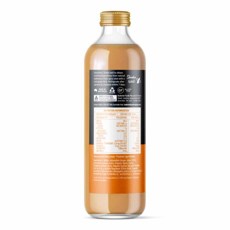 Buderim Ginger BioActive Ginger+ Shots 350ml