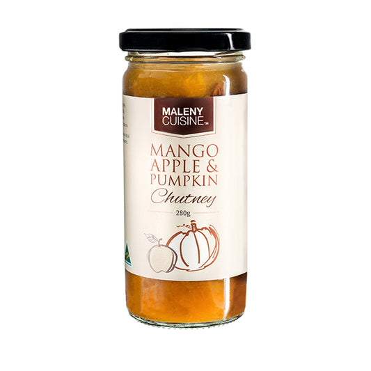 Maleny Cuisine Mango Apple Pumpkin Chutney 280g