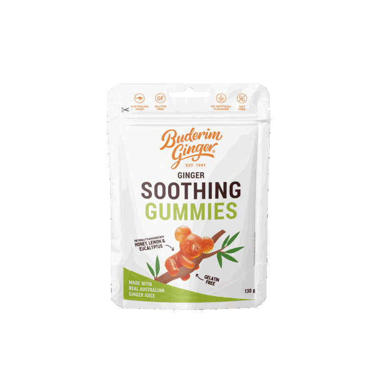 Buderim Ginger Soothing Gummies