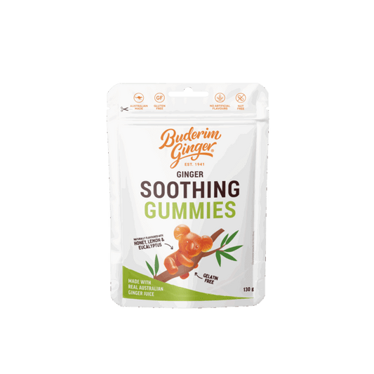 Buderim Ginger Soothing Gummies