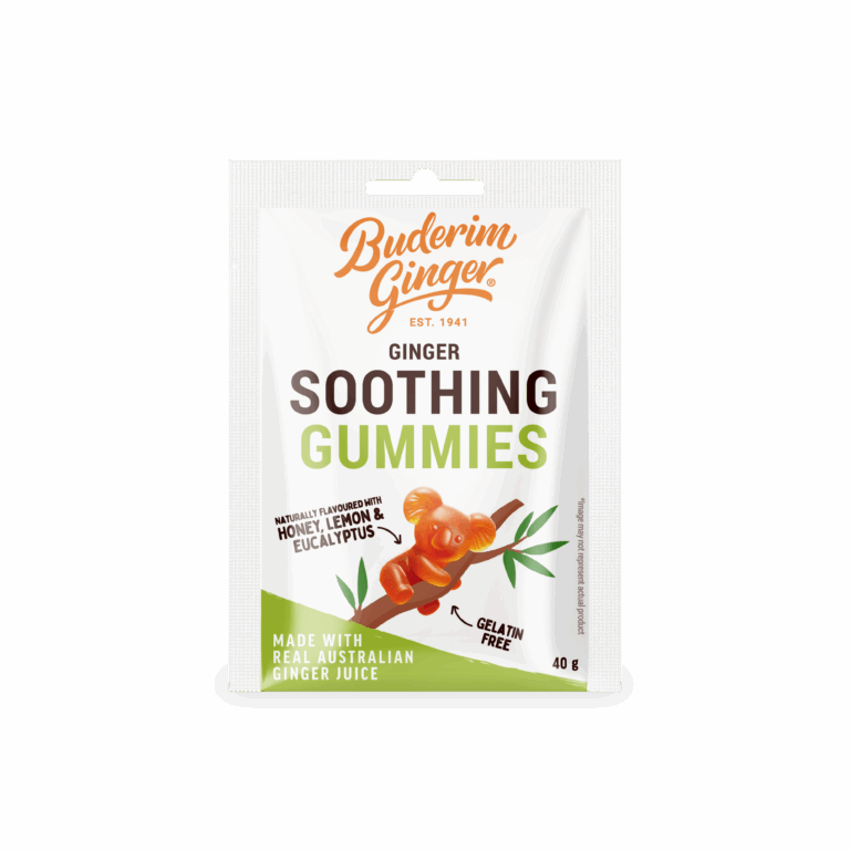 Buderim Ginger Soothing Gummies