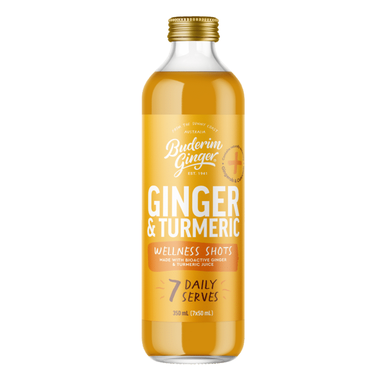 Buderim Ginger Ginger & Turmeric Wellness Shots 350mL