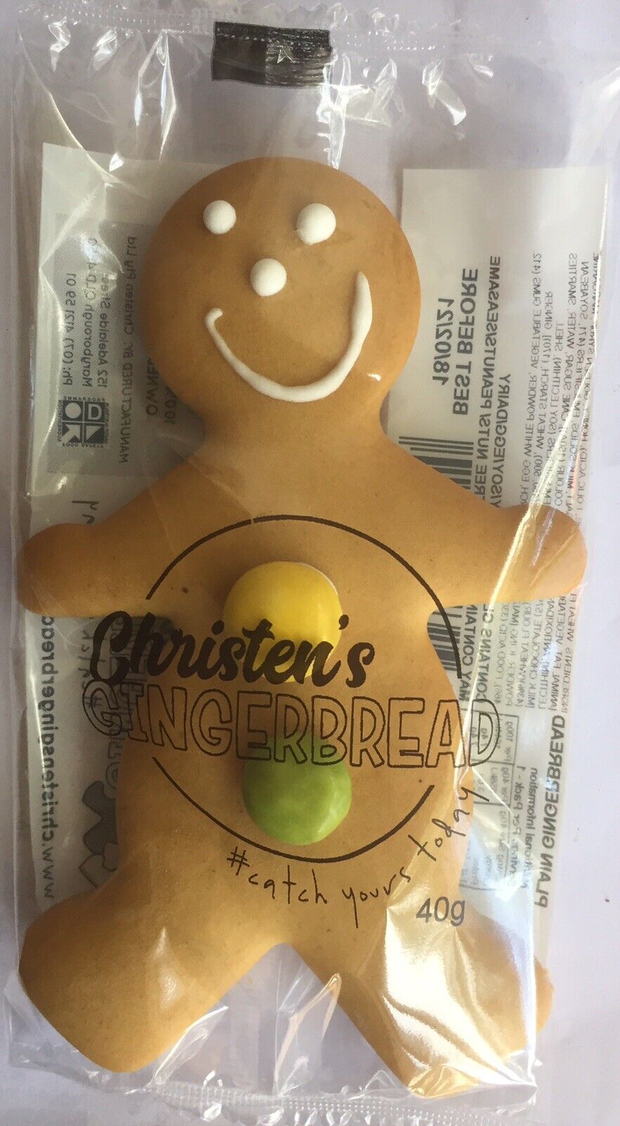 Christen's Gingerbread Man 40g