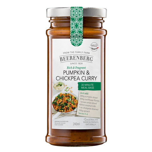 Beerenberg Pumpkin and Chickpea 30 Minute Meal Base
